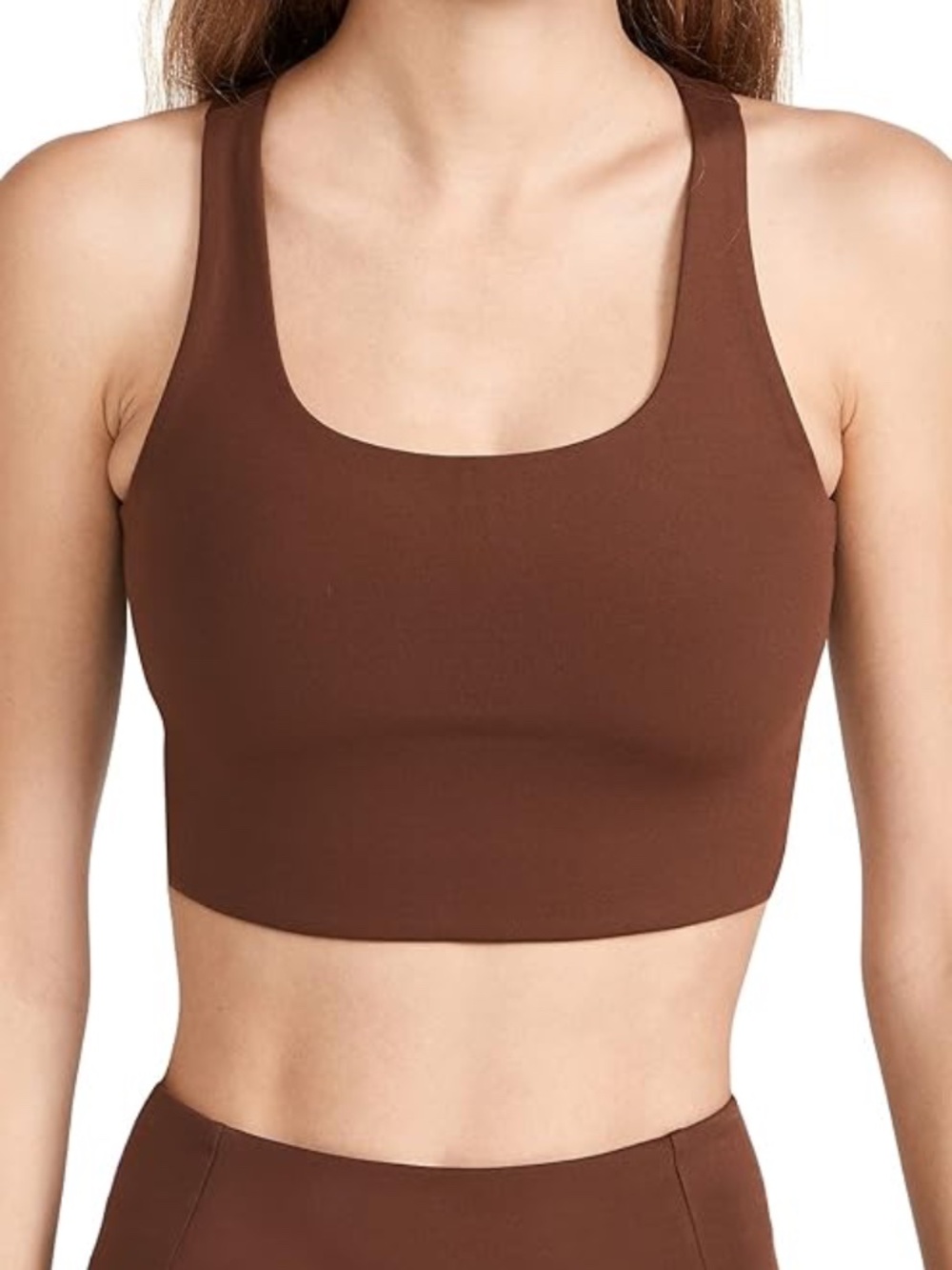 Girlfriend Collective Paloma Bra in Earth, Size XS
